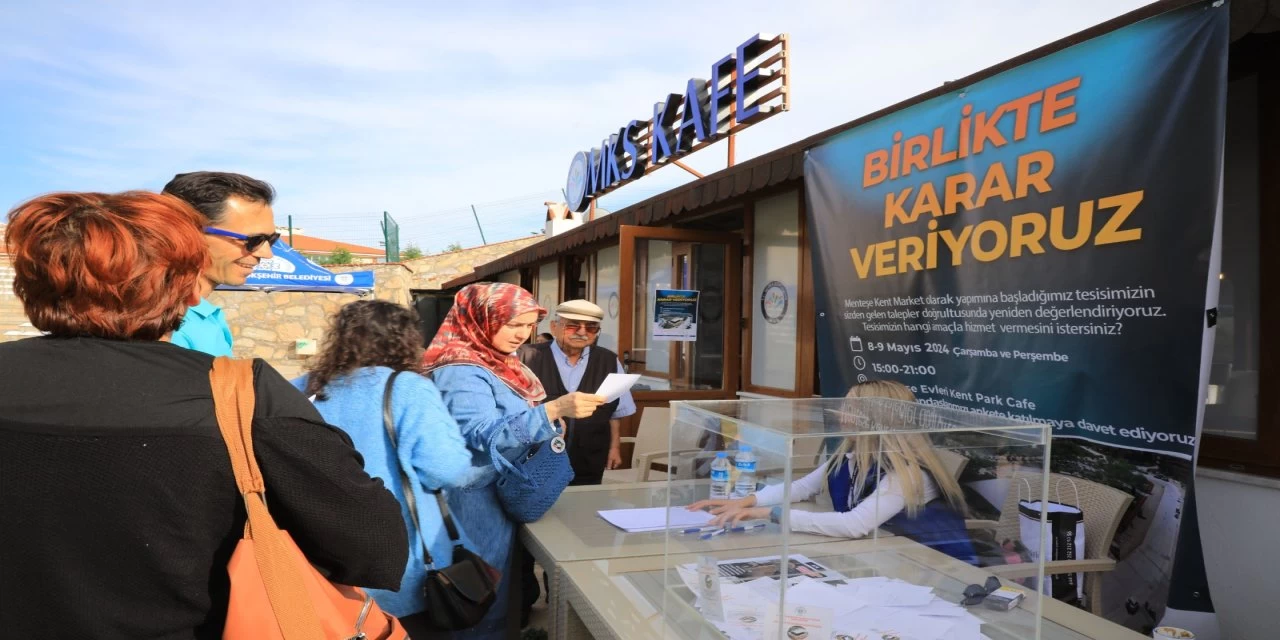 Büyükşehir Belediyesi, yeni tesis kararını almadan önce mahalle sakinlerinden görüş aldı