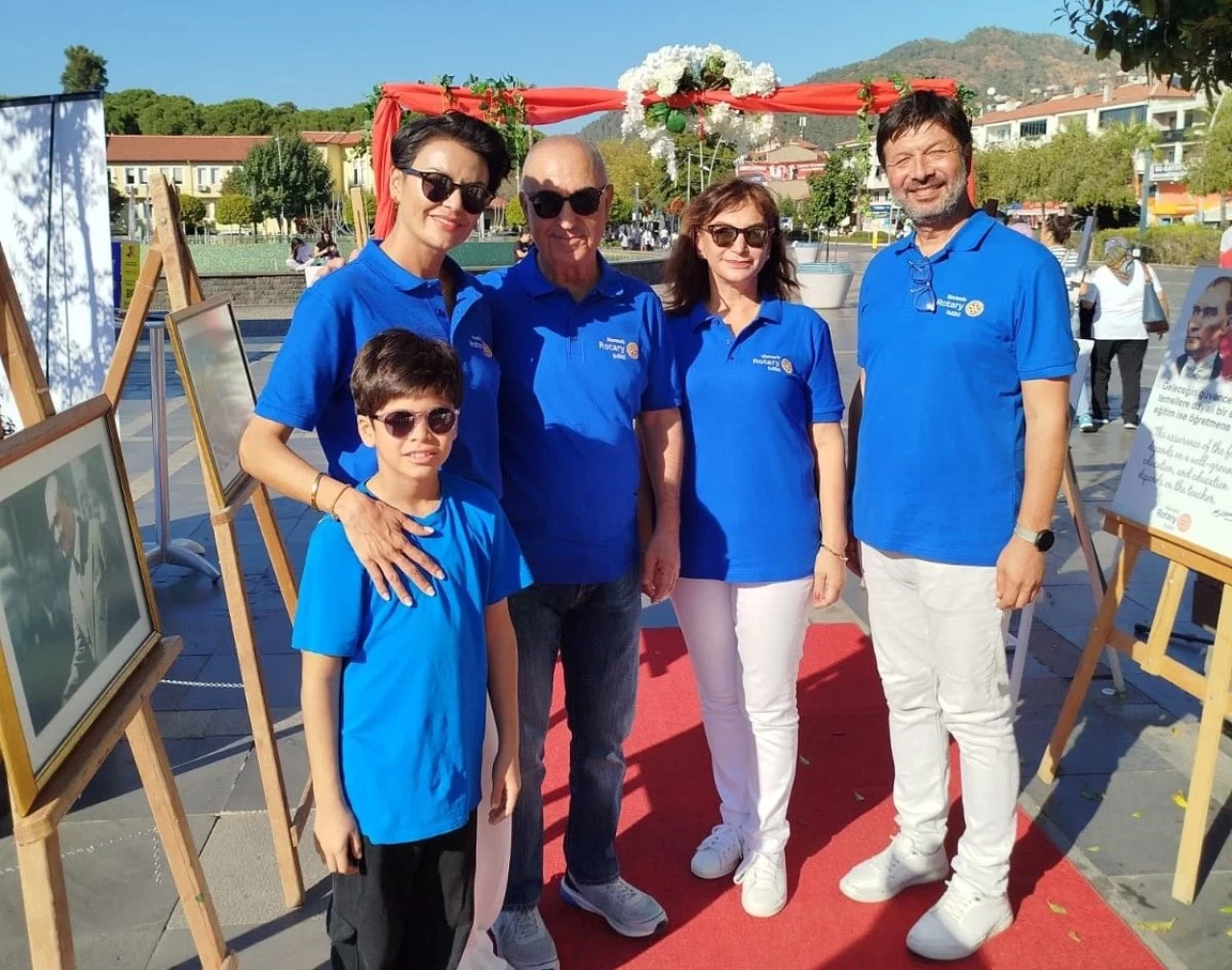 Marmaris Rotary Kulüp’ten Cumhuriyet Ve Atatürk Sergisi