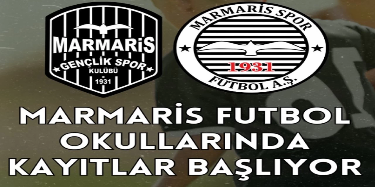 Marmaris futbol okulları kayıtları başlıyor