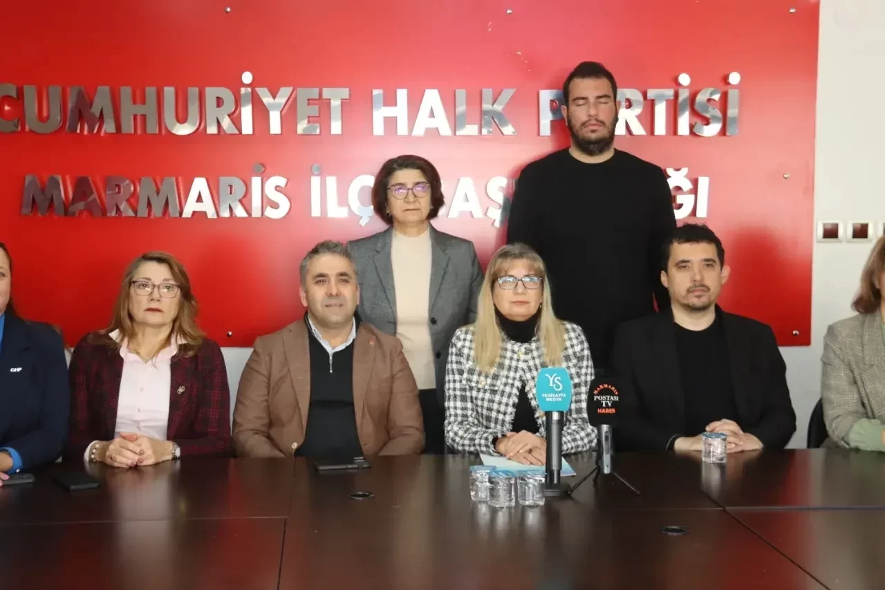 CHP Marmaris İlçe Başkanı ve Yönetimi, Eğitimdeki Sorunları Gündeme Getirdi