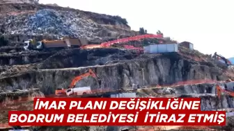 Kesme Dağı’ndaki Doğa Talanına Bodrum Belediyesinin İtiraz Ettiği Ortaya Çıktı