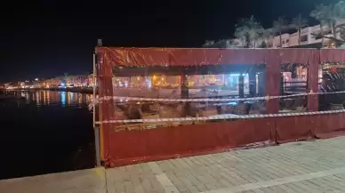 Marmaris'te denize sıfır kafe ruhsatsız çıktı