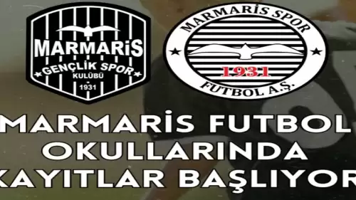 Marmaris'te futbol okulları kayıtları başlıyor