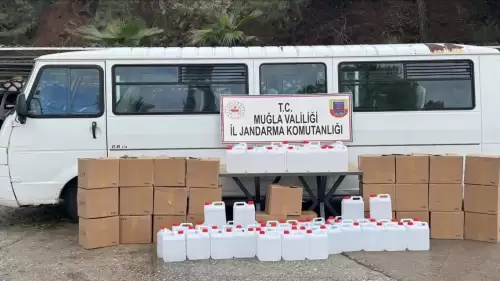 Marmaris'te yılbaşı öncesi kaçak içki operasyonu