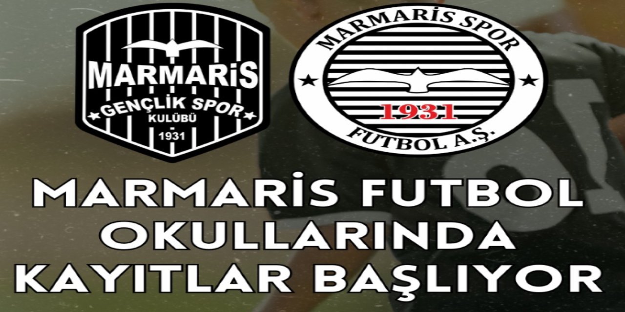 Marmaris'te futbol okulları kayıtları başlıyor